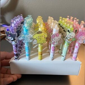 P#501 Sanrio 6 pcs Gel Pen  0.5 Black